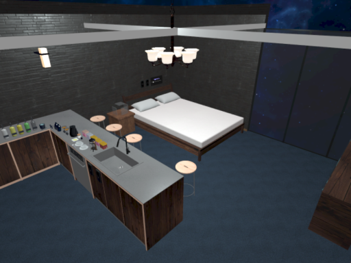 One Counter Room