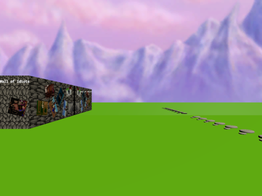 Big Mirror with Goofy Imps （read descrip）