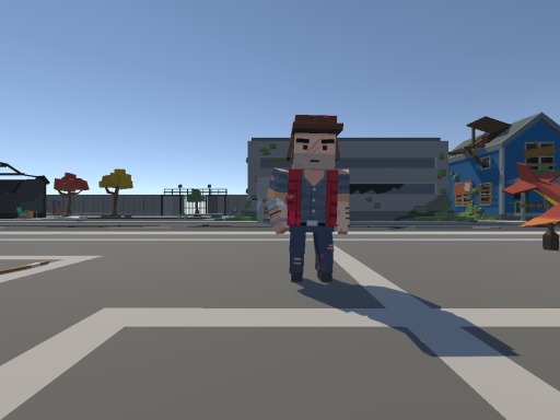 Cartoon Zombie City
