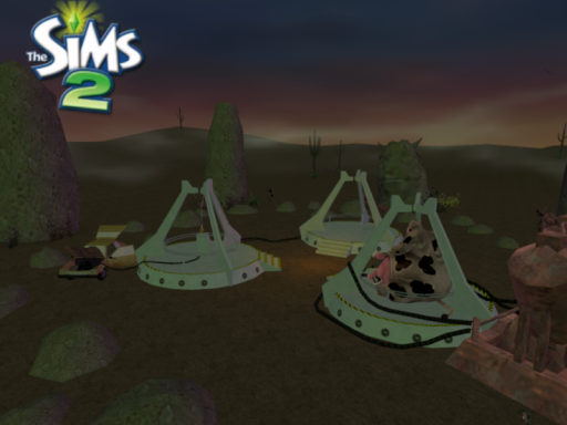 The Monument - The Sims 2 PSP