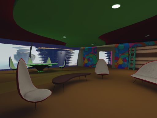 Retro Futuristic Apartment