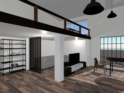 modern room