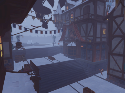 Winter Mondstadt City