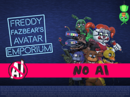 Freddy Fazbear's Avatar Emporium